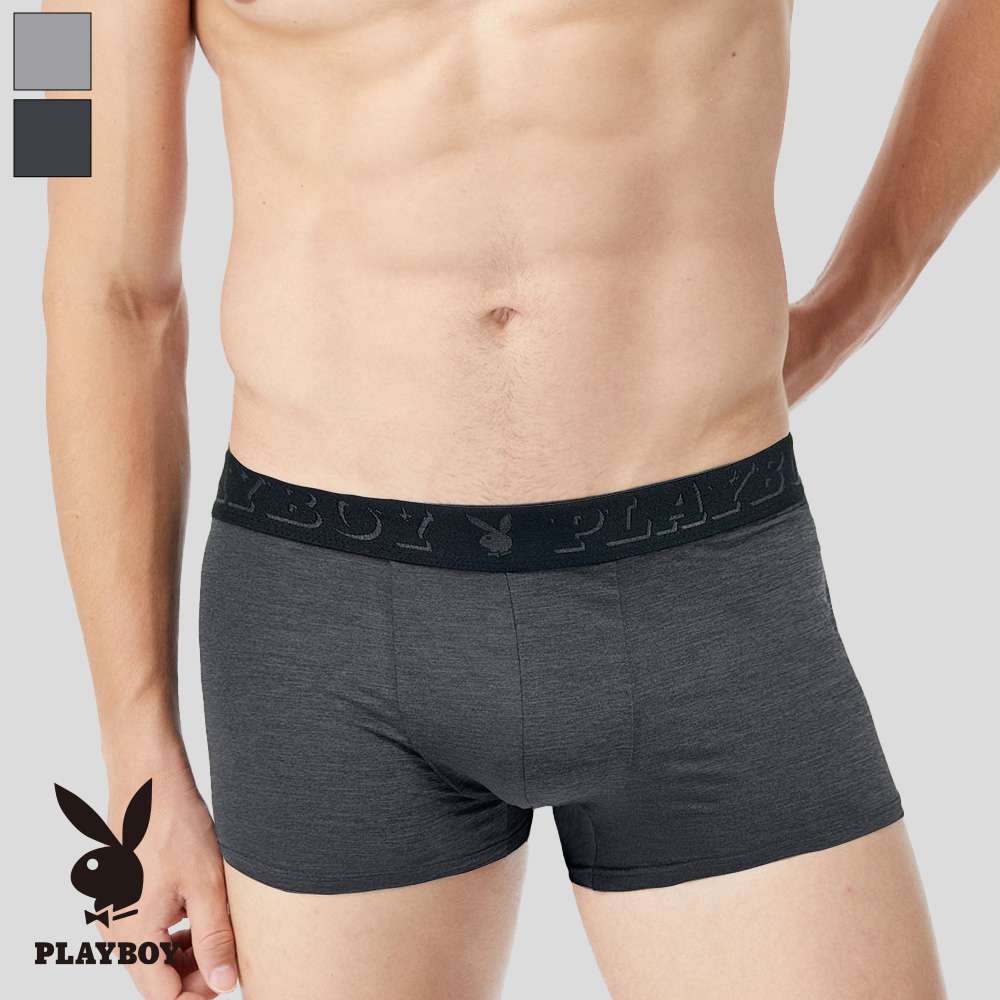 PLAYBOY 抗菌消臭速乾貼身平口褲