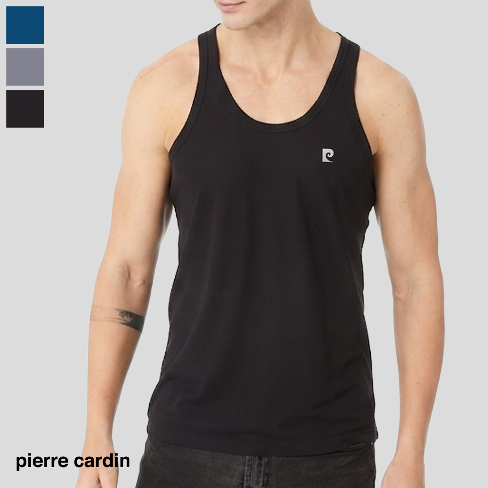Pierre Cardin 皮爾卡登 艾草親膚速乾背心-C26223 (兩件組)