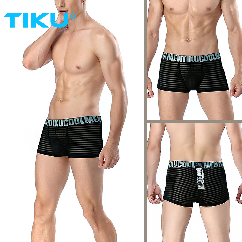 TIKU 梯酷 寬版超透氣平口男內褲-(1289)