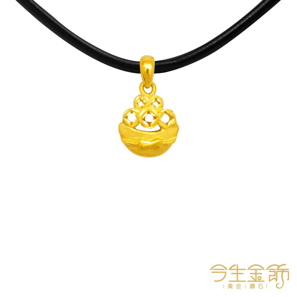 今生金飾 五錢盆墜 黃金墜飾