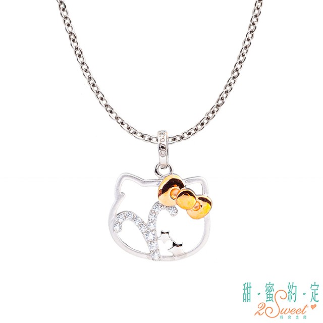 Hello Kitty HelloKitty 牡羊座Aries Kitty純銀墜子 送項鍊