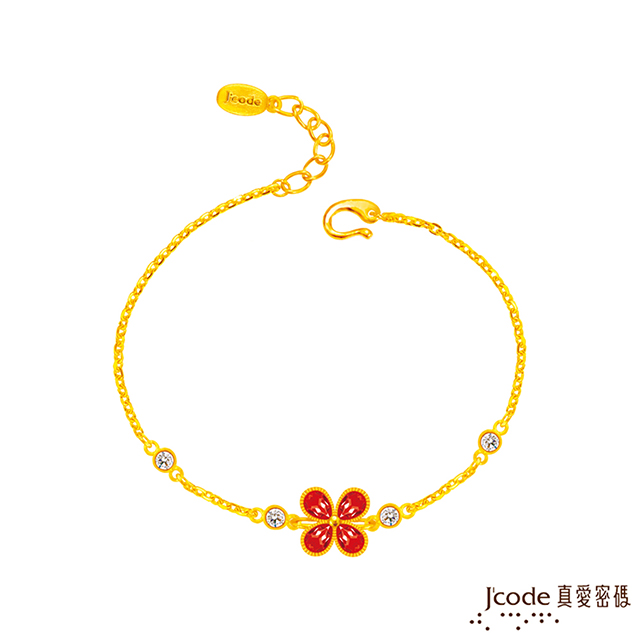 Jcode 真愛密碼 Jcode金飾 魅惑黃金手鍊