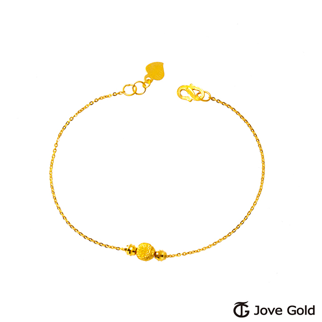 Jove Gold漾金飾 純淨黃金手鍊