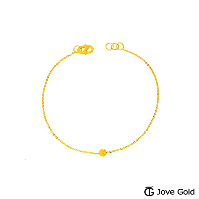 Jove Gold漾金飾 小機靈黃金手鍊