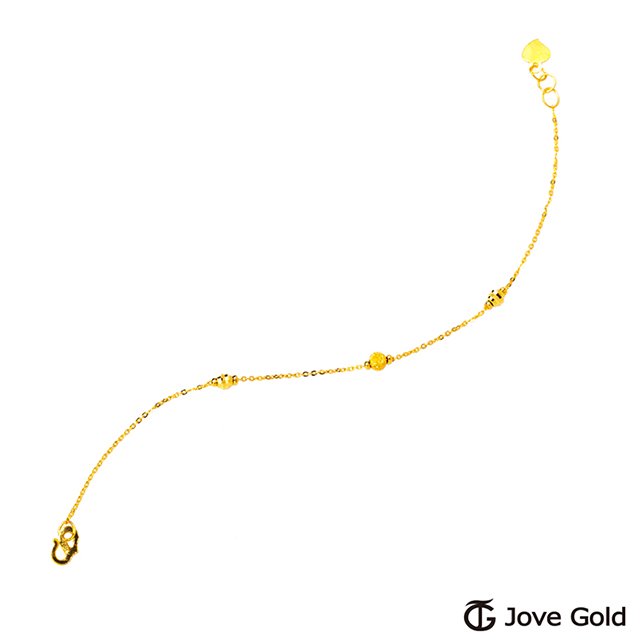 Jove Gold漾金飾 自由黃金手鍊