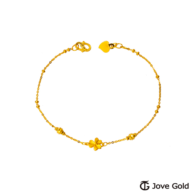 Jove Gold漾金飾 芳心黃金手鍊