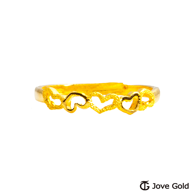 Jove Gold 心動指數黃金戒指