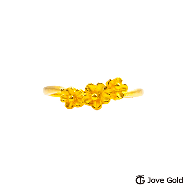 Jove Gold漾金飾 美好光景黃金戒指