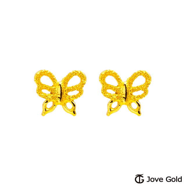 Jove gold JoveGold 華麗面容黃金耳環
