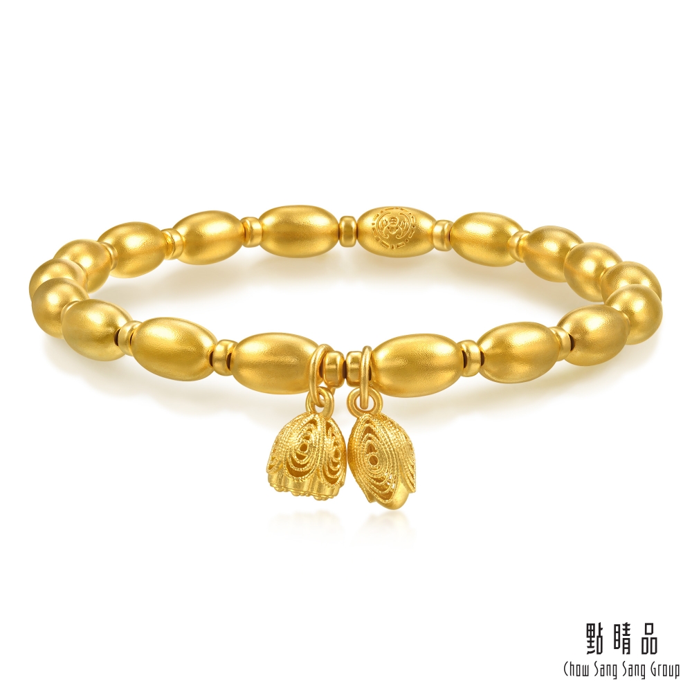 Chow Sang Sang Group 點睛品 佳偶天成 黃金手鍊_計價黃金(05)