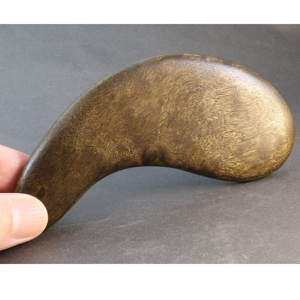 千年陰沈木金絲楠木 按摩刮痧板 漂亮閃電水波紋 金絲爍耀 純手工製作