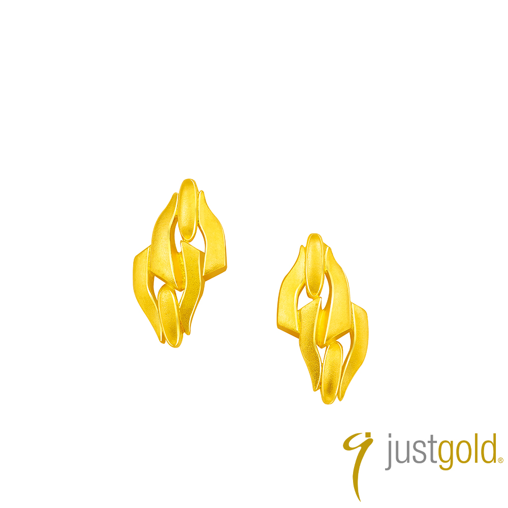 Just Gold 鎮金店 靈動魅力 The Wisdom 黃金耳環