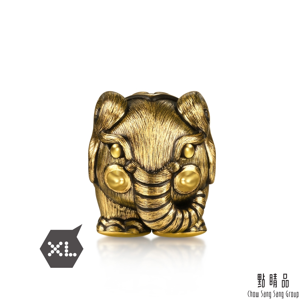 Chow Sang Sang Group 點睛品Charme XL 好運吉象黃金串珠- PChome 24h購物