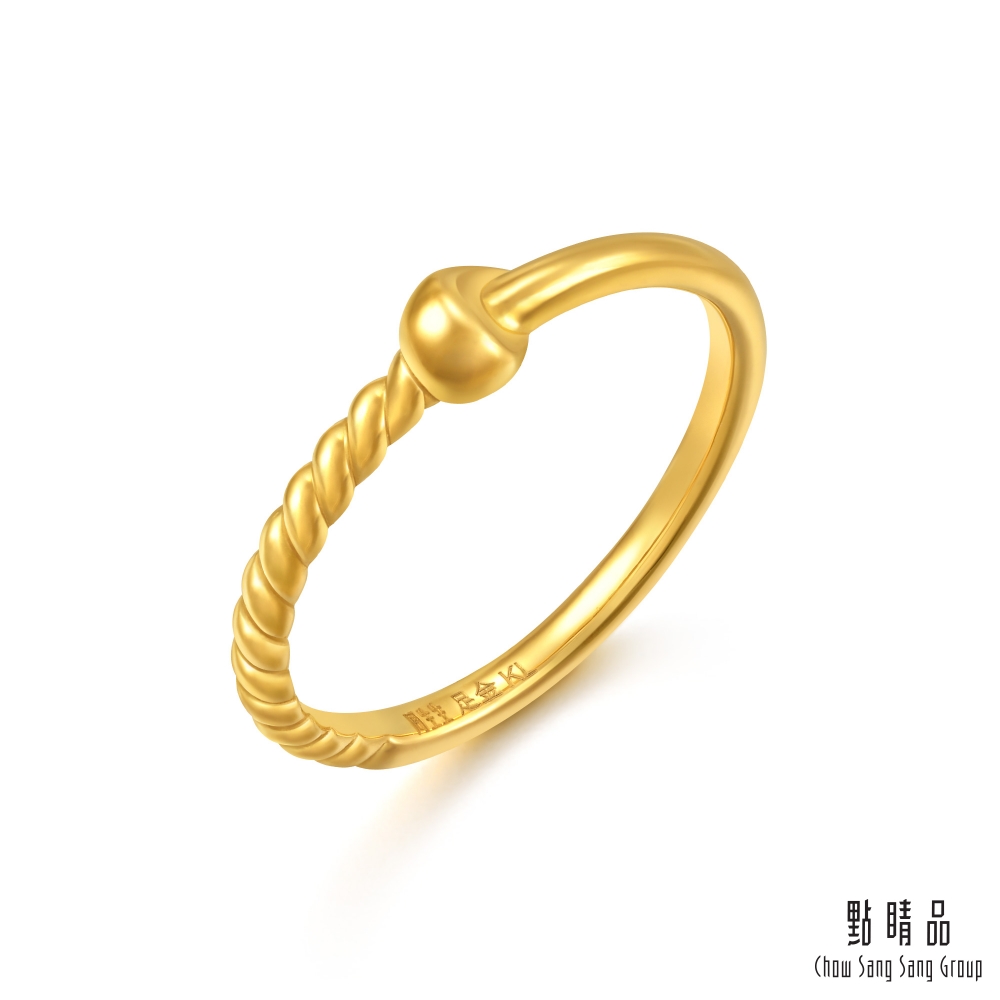 Chow Sang Sang Group 點睛品 網路獨家款 守護夢想 黃金戒指_計價黃金(港圍13)
