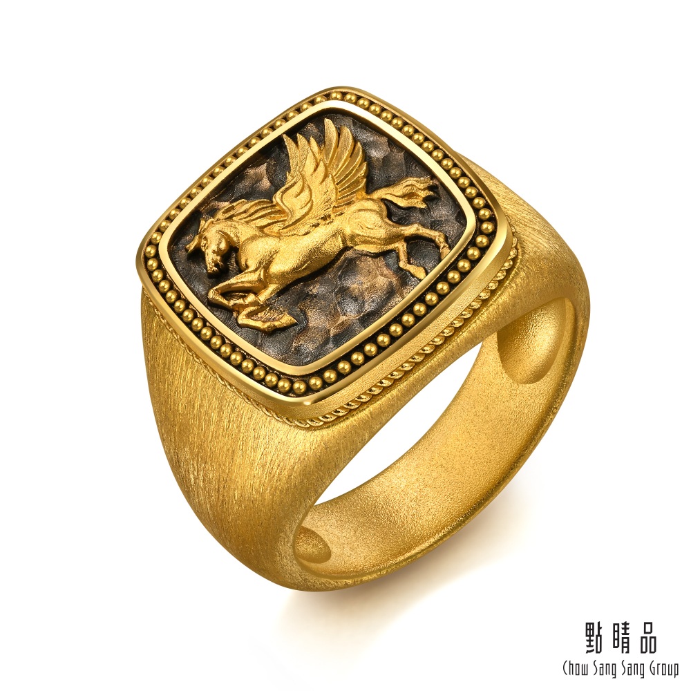 Chow Sang Sang Group 點睛品 飛馬翱翔 黃金戒指_計價黃金(港圍21號)