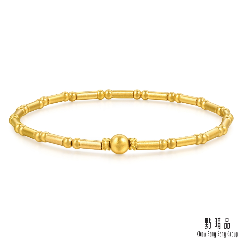 Chow Sang Sang Group 點睛品 金竹雅韻 黃金手鍊_計價黃金(05)