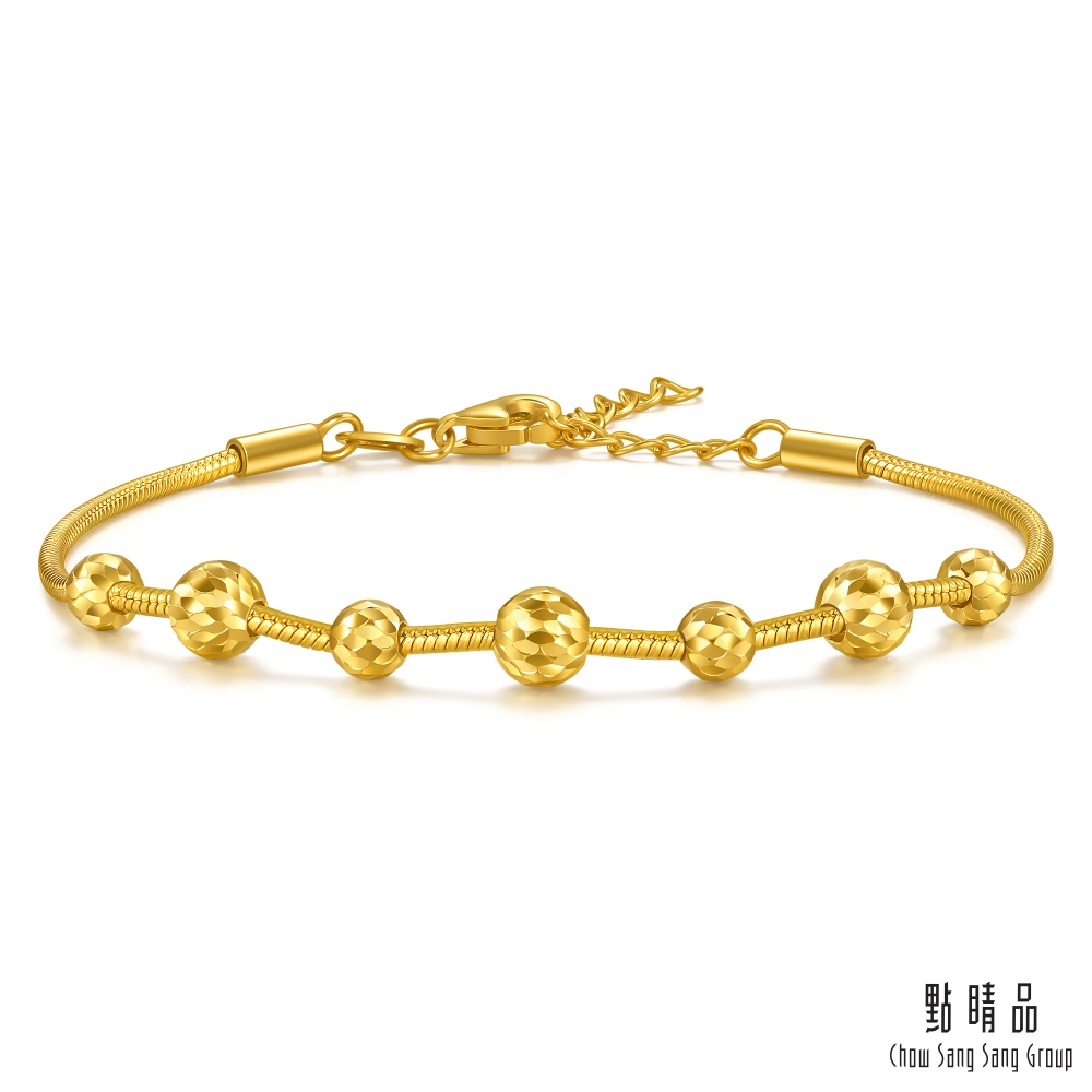 Chow Sang Sang Group 點睛品 金色派對 黃金手鍊_計價黃金