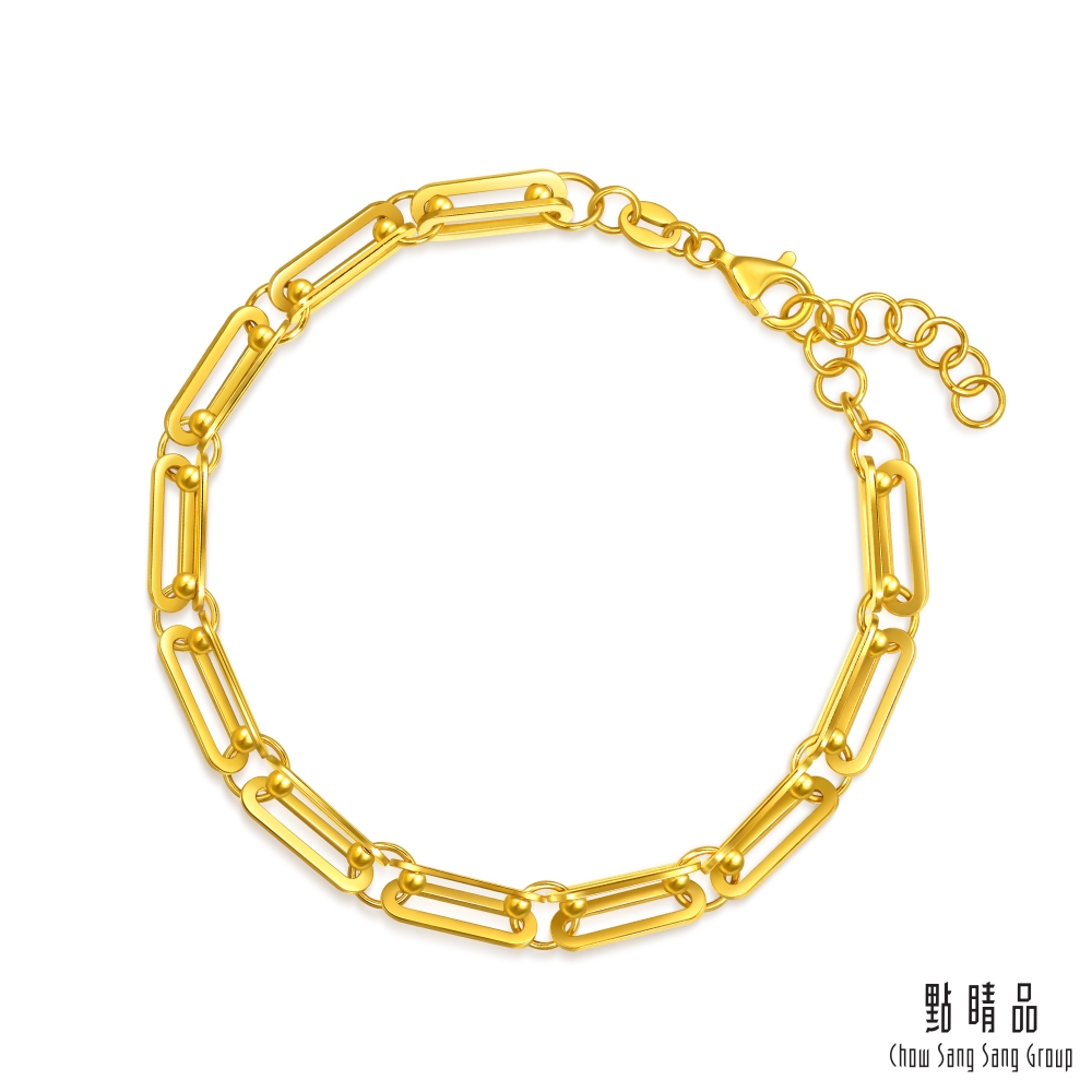 Chow Sang Sang Group 點睛品 鍊鎖美學 黃金手鍊_計價黃金