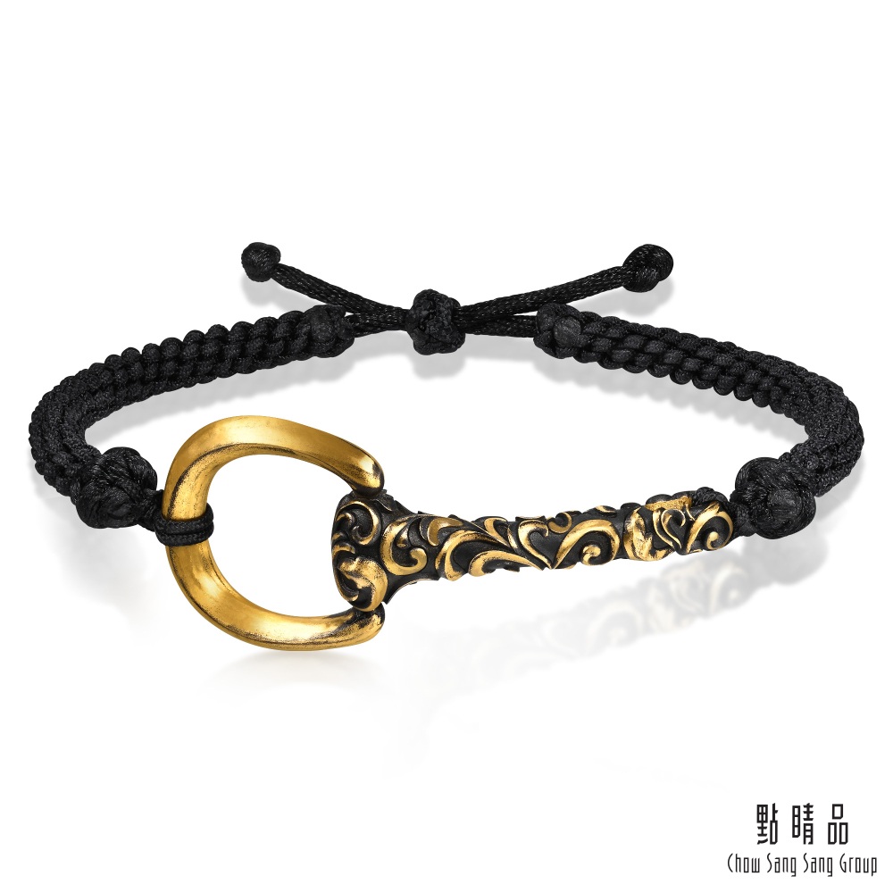 Chow Sang Sang Group 點睛品 卷草紋 黃金手繩(大)_計價黃金