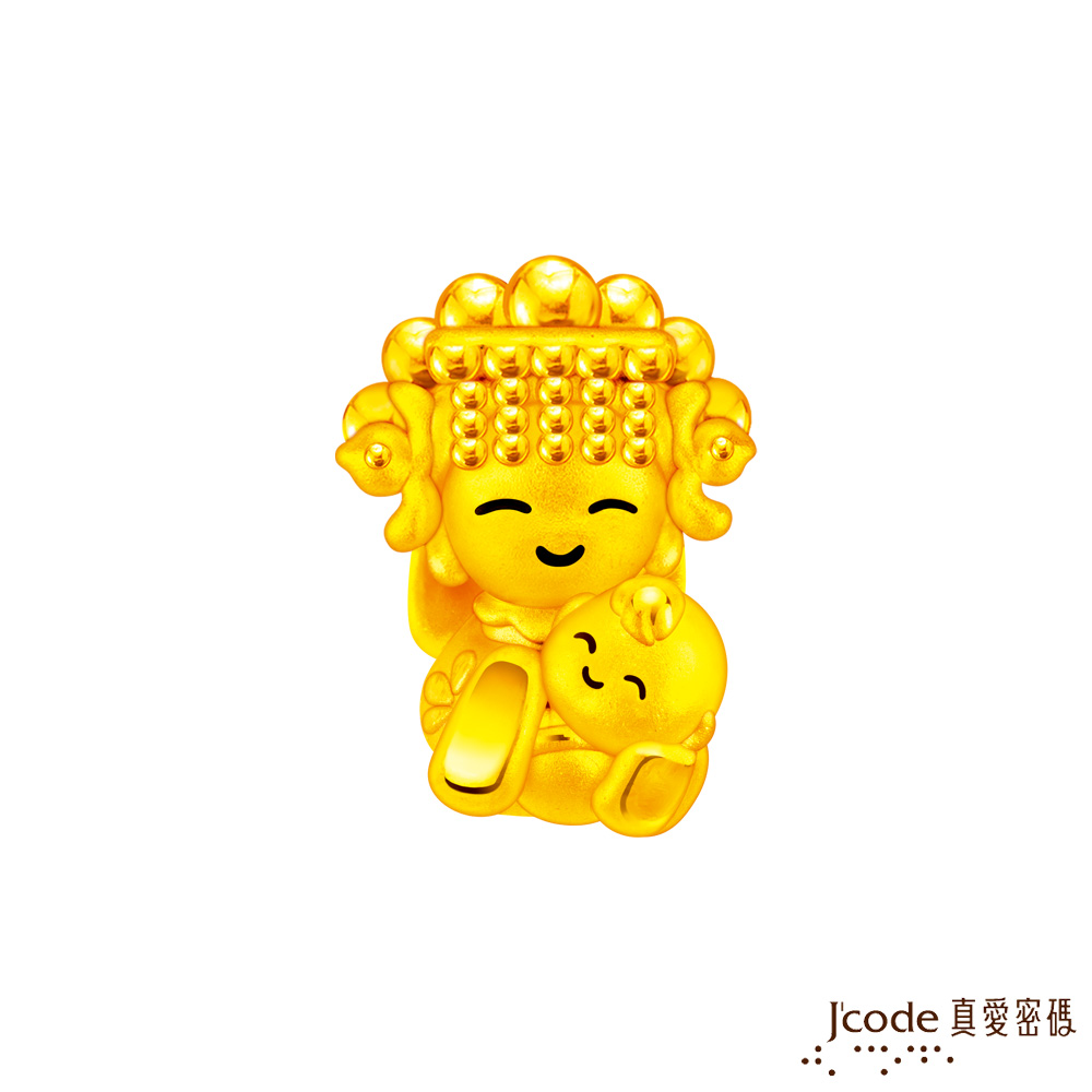 Jcode 真愛密碼 白沙屯 媽祖ㄟ因仔硬金擺件