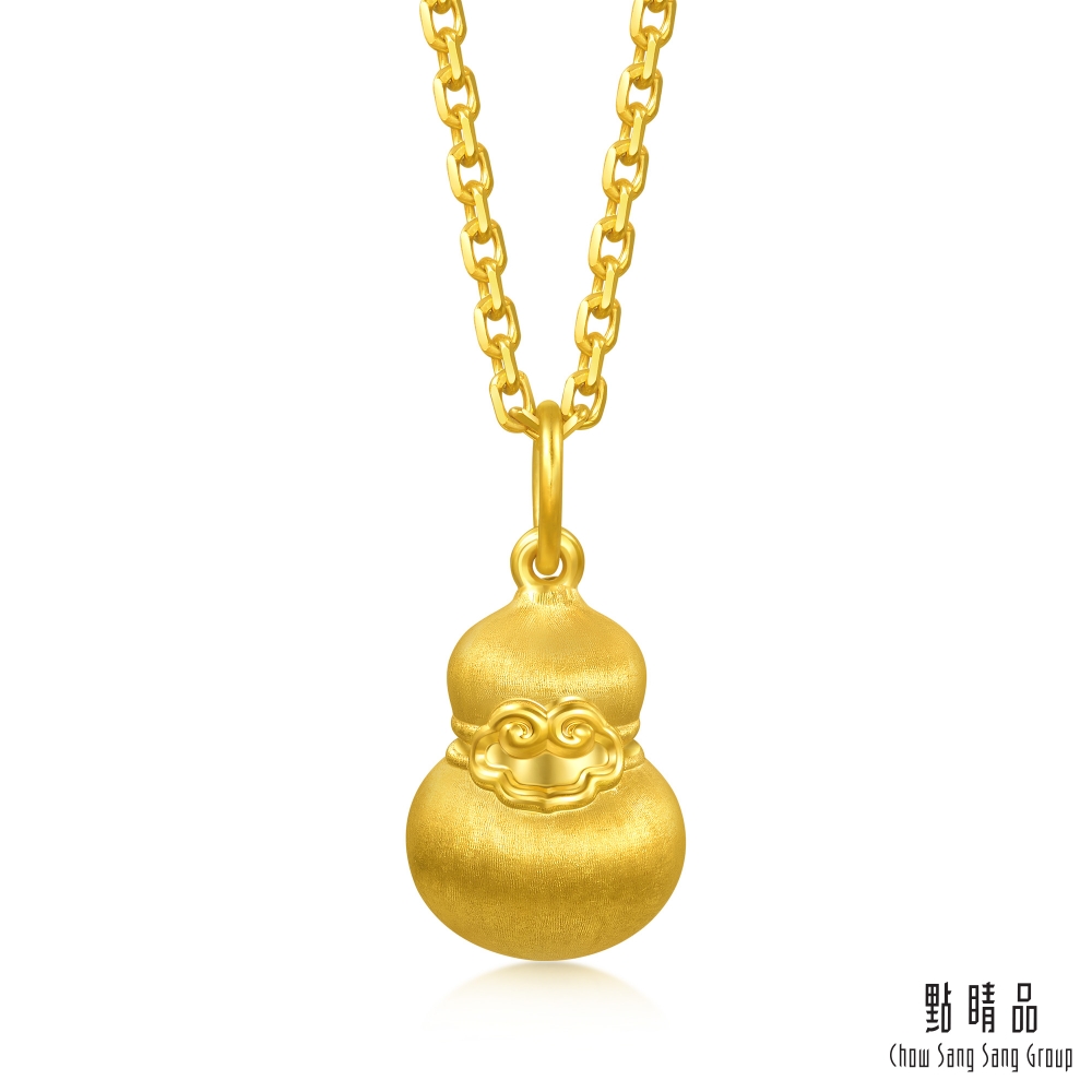 Chow Sang Sang Group 點睛品 網路獨家款 如意福祿 黃金吊墜_計價黃金