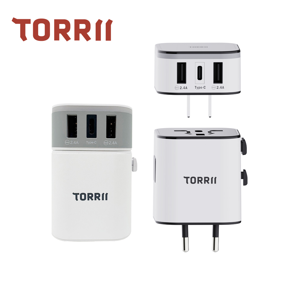 Torrii VOYA多合一旅行萬國轉接頭-附贈收納袋