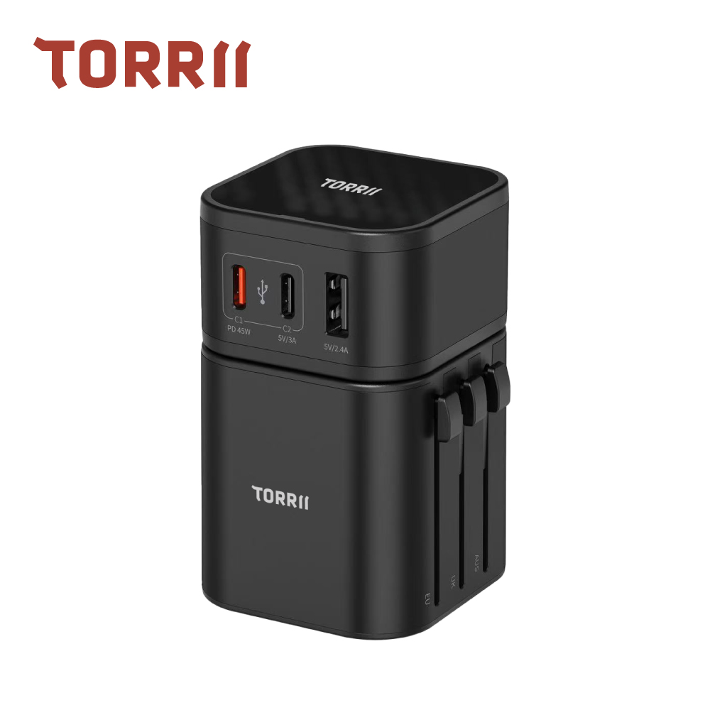 Torrii VOYA 45W多合一萬國轉接電源供應器