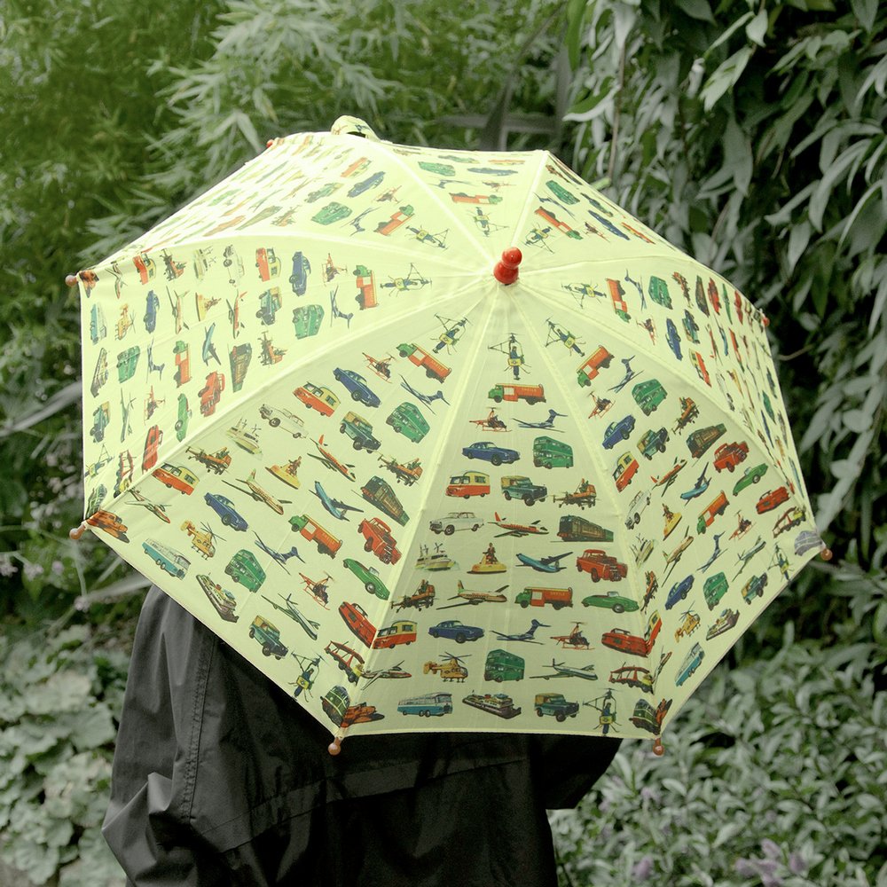 Rex LONDON 英國 兒童雨傘(交通百科) / 遮陽傘 晴雨傘 直傘