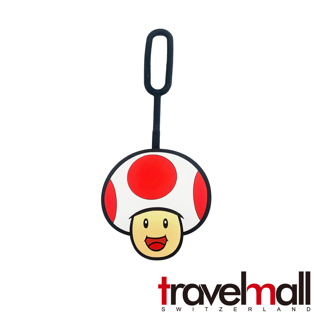 Travelmall 超級瑪莉歐行李吊牌(蘑菇)