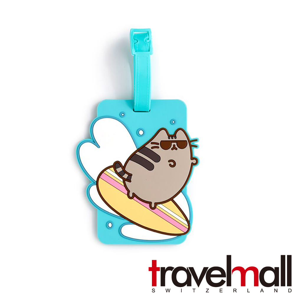 Travelmall 胖吉貓 行李吊牌 (PVC材質延展性佳)