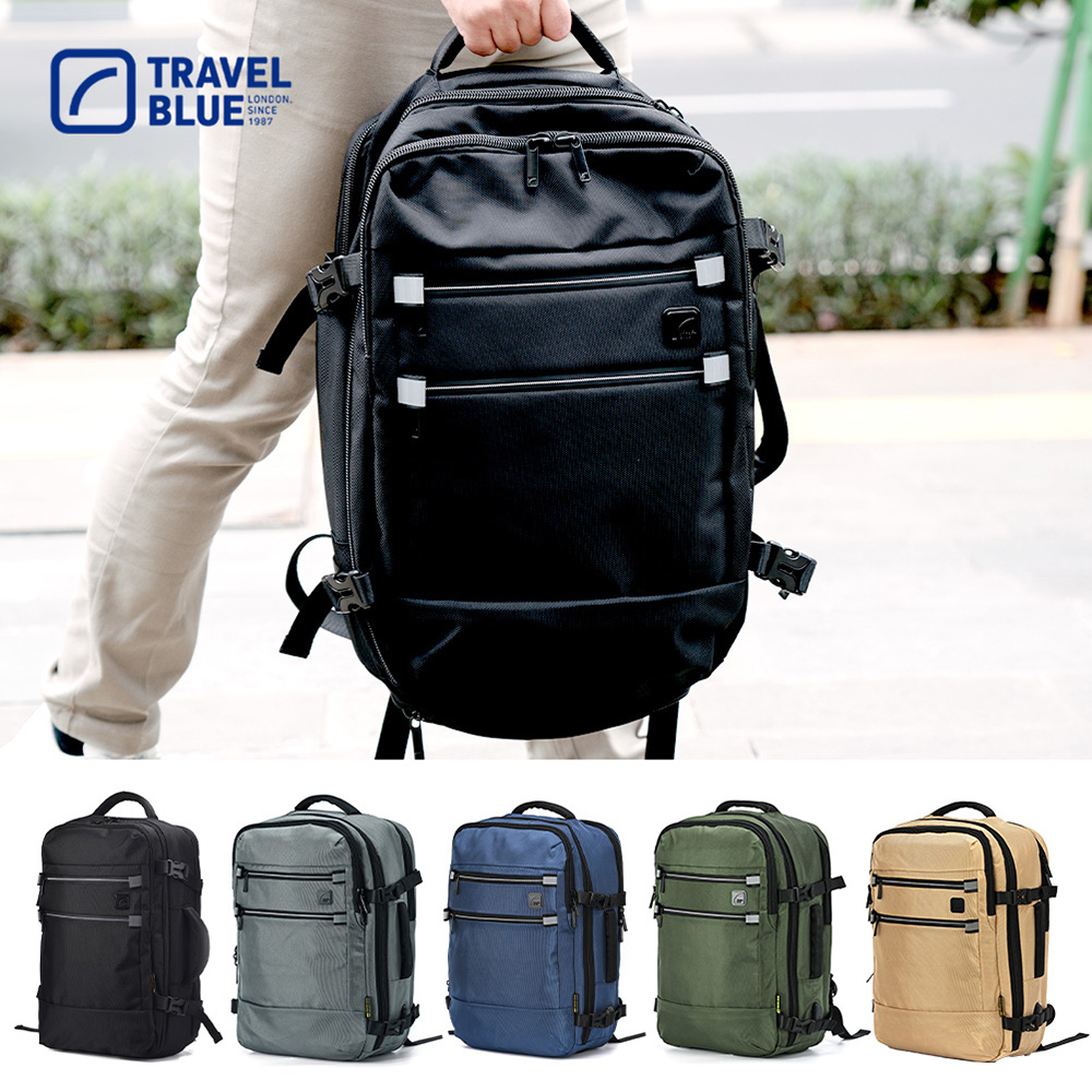 Travel Blue 藍旅 Journey 經典款 旅行後背包【登機後背包/背包客/大容量背包/出國背包/輕旅行】TB3090