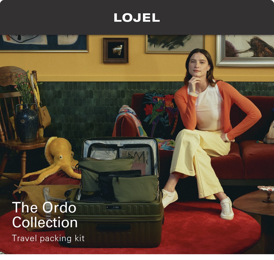 LOJEL ORDO ORDO 旅遊收納組 (分裝包/收納包)5入裝 簡約時尚 質感風格