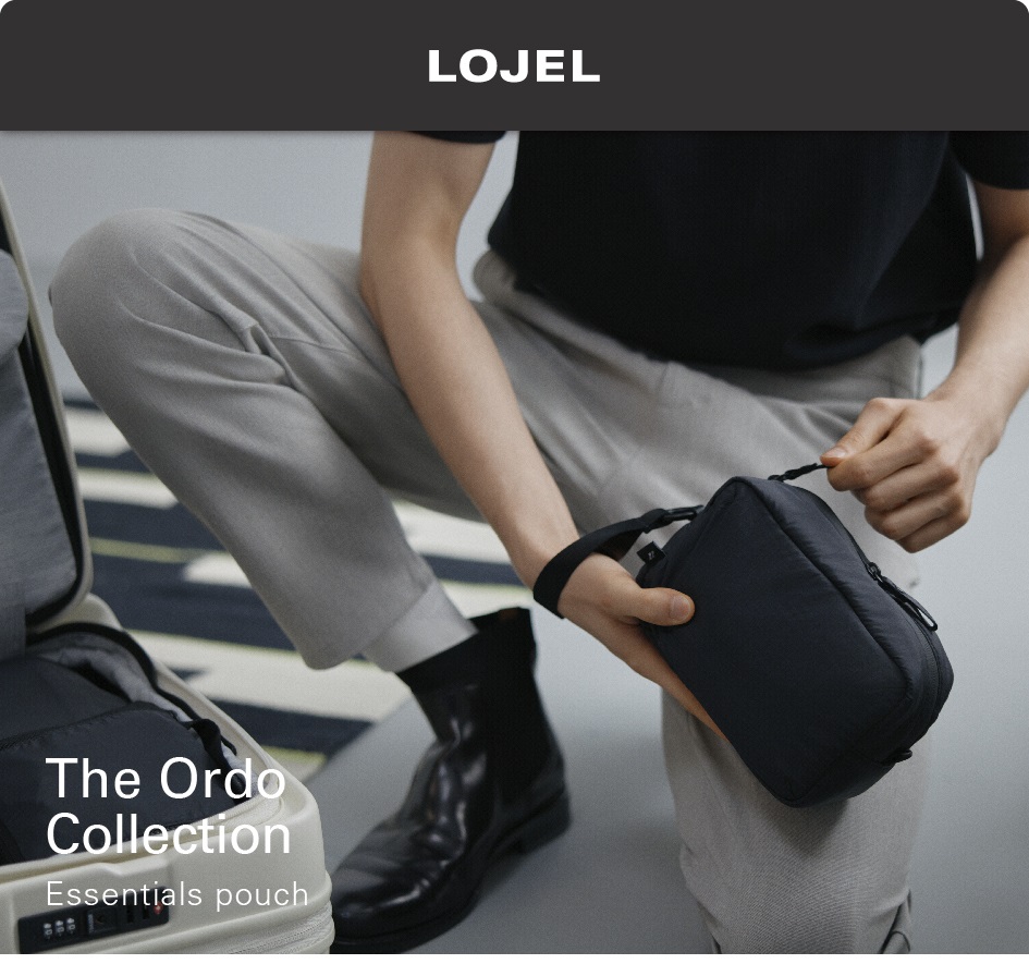 LOJEL ORDO ORDO 機能小包 (手拿包/收納包) 簡約時尚 質感風格