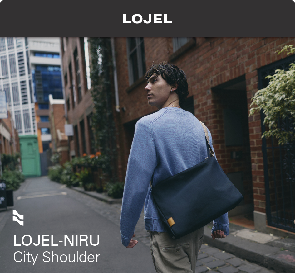 LOJEL NIRU 城市肩背包 質感簡約的設計 時尚百搭