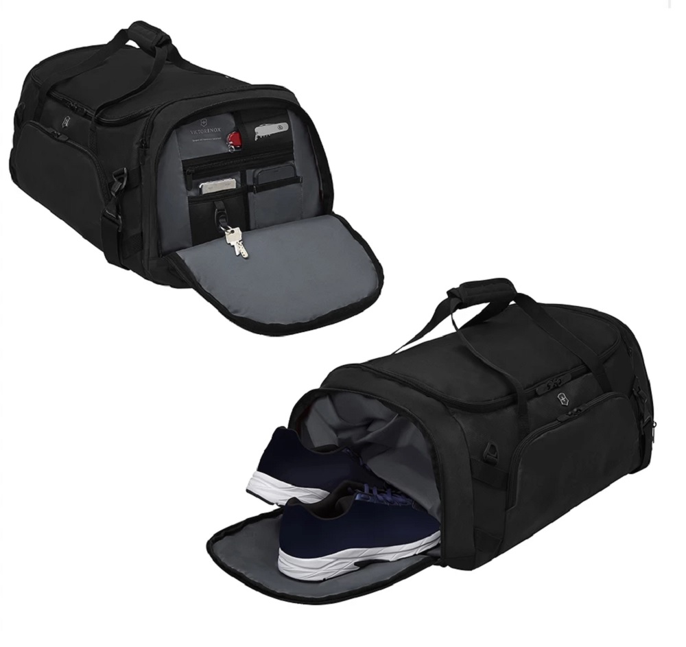 VICTORINOX 瑞士維氏 VX SPORT EVO 後背包/旅行袋二用 65*28*37 黑 611422