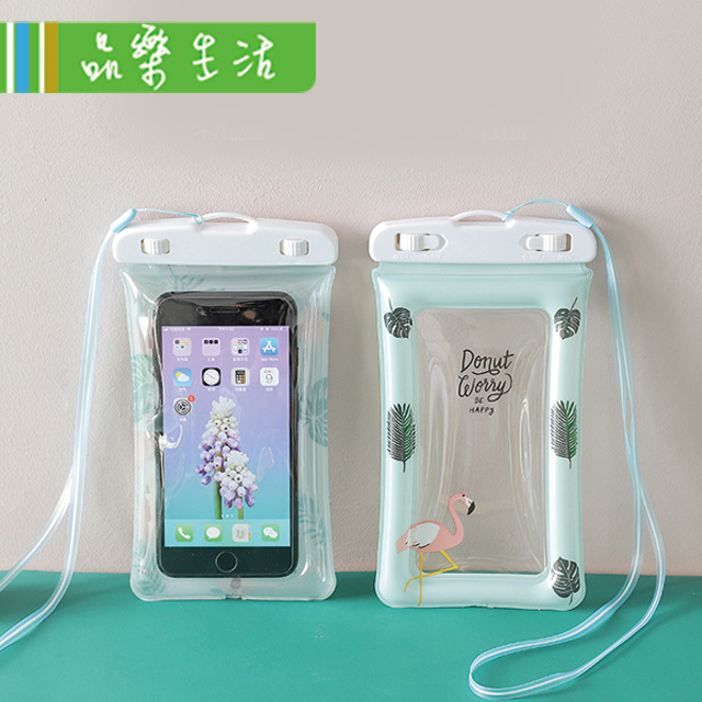 【品樂．LaVie】可觸屏漂浮屏氣囊手機防水袋防水套