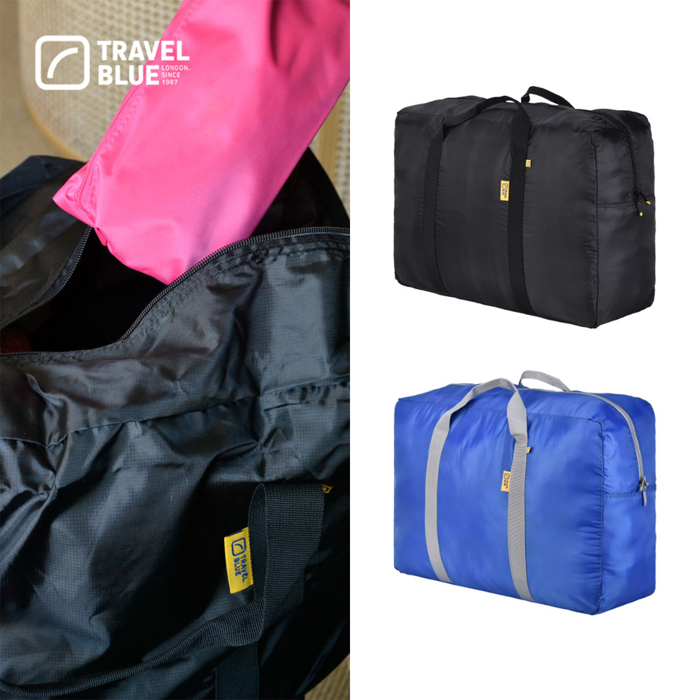 Travel Blue 藍旅 Foldable X-Large 旅行大容量摺疊手提袋 (48L) 藍色