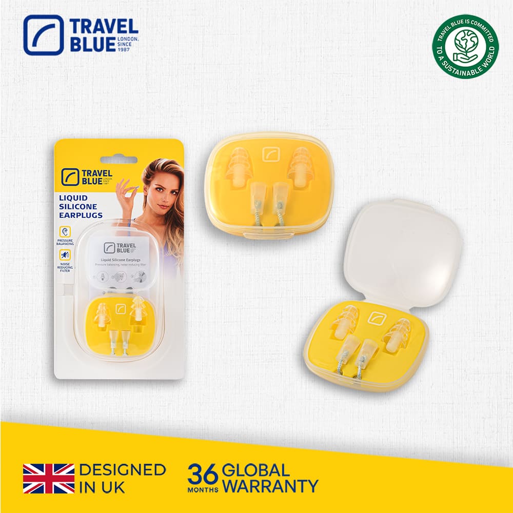 Travel Blue 藍旅 Liquid Silicone 矽膠耳塞