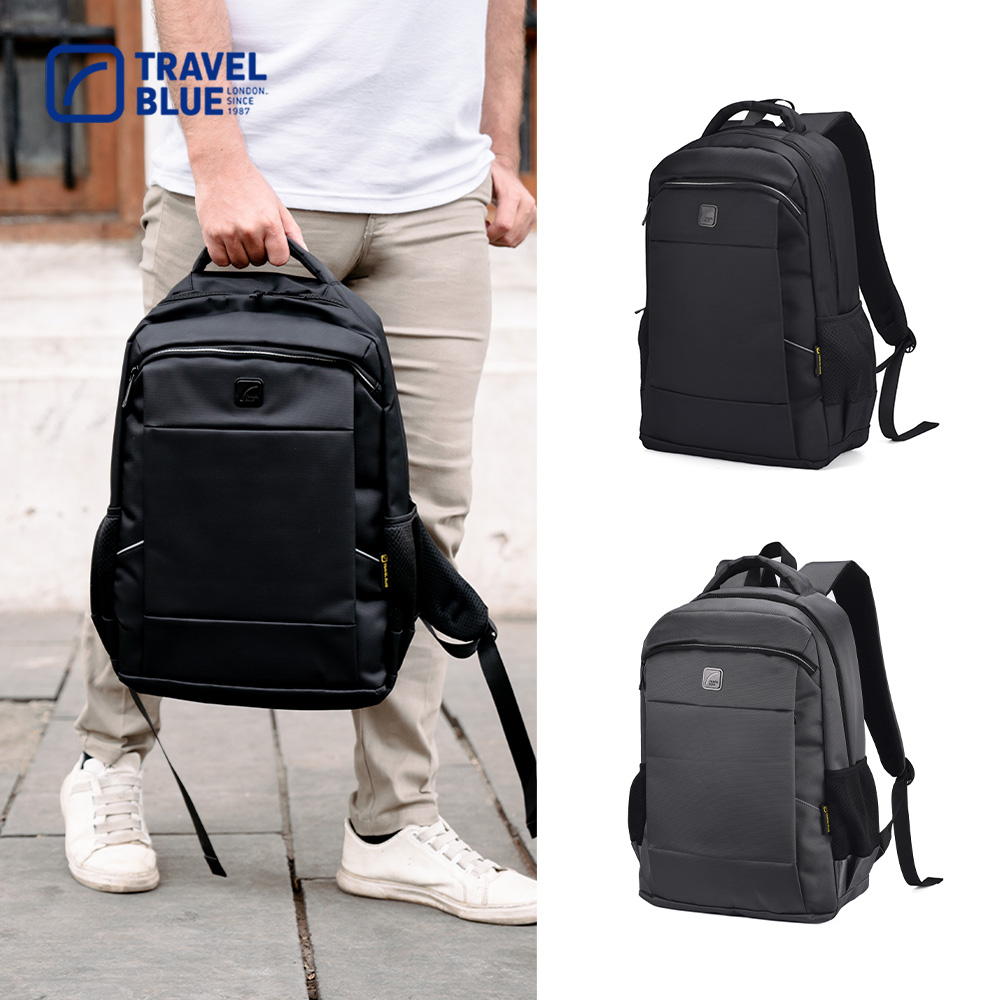 Travel Blue 藍旅 XPERT-black/grey專業款背包-黑/灰TB3050/TB3051