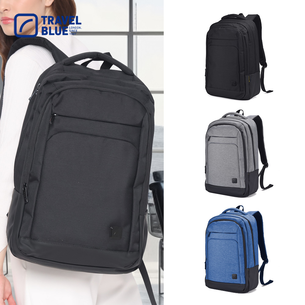 Travel Blue 藍旅 METRO-PRO都會專業款背包-海軍藍/灰 TB3070/TB3071