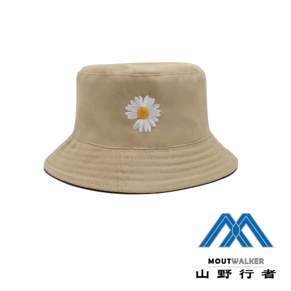 山野行者MW-2071 小雛菊短帽檐雙面漁夫帽(抗UV/休閒/戶外運動