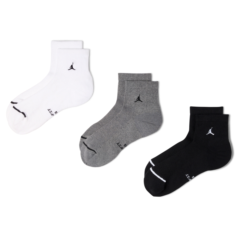 NIKE 耐吉 U J ED ELVD ANKLE 3PR - 144 男女 短筒襪 IR6320900