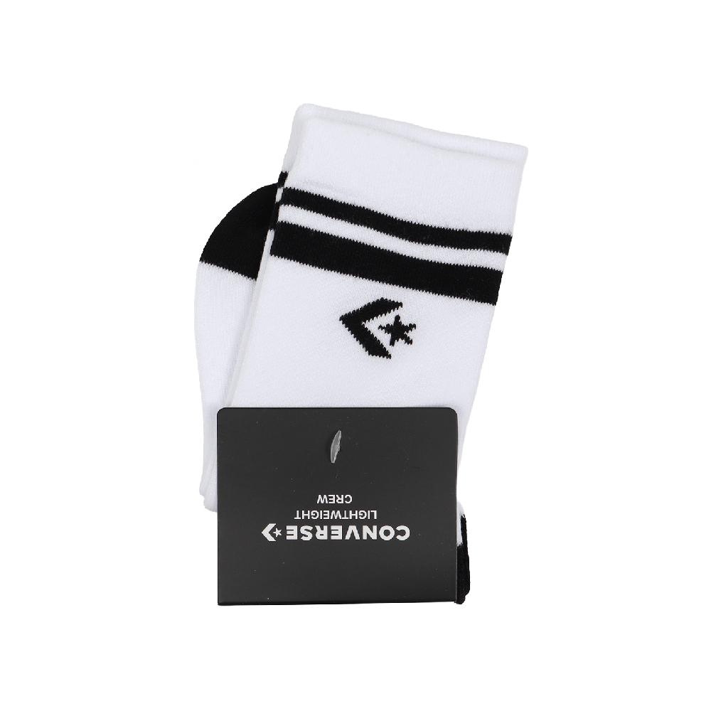 CONVERSE 匡威 休閒襪 Lightweight 童襪 大童 小朋友 白 黑 襪子 短襪 CV2513008PS001