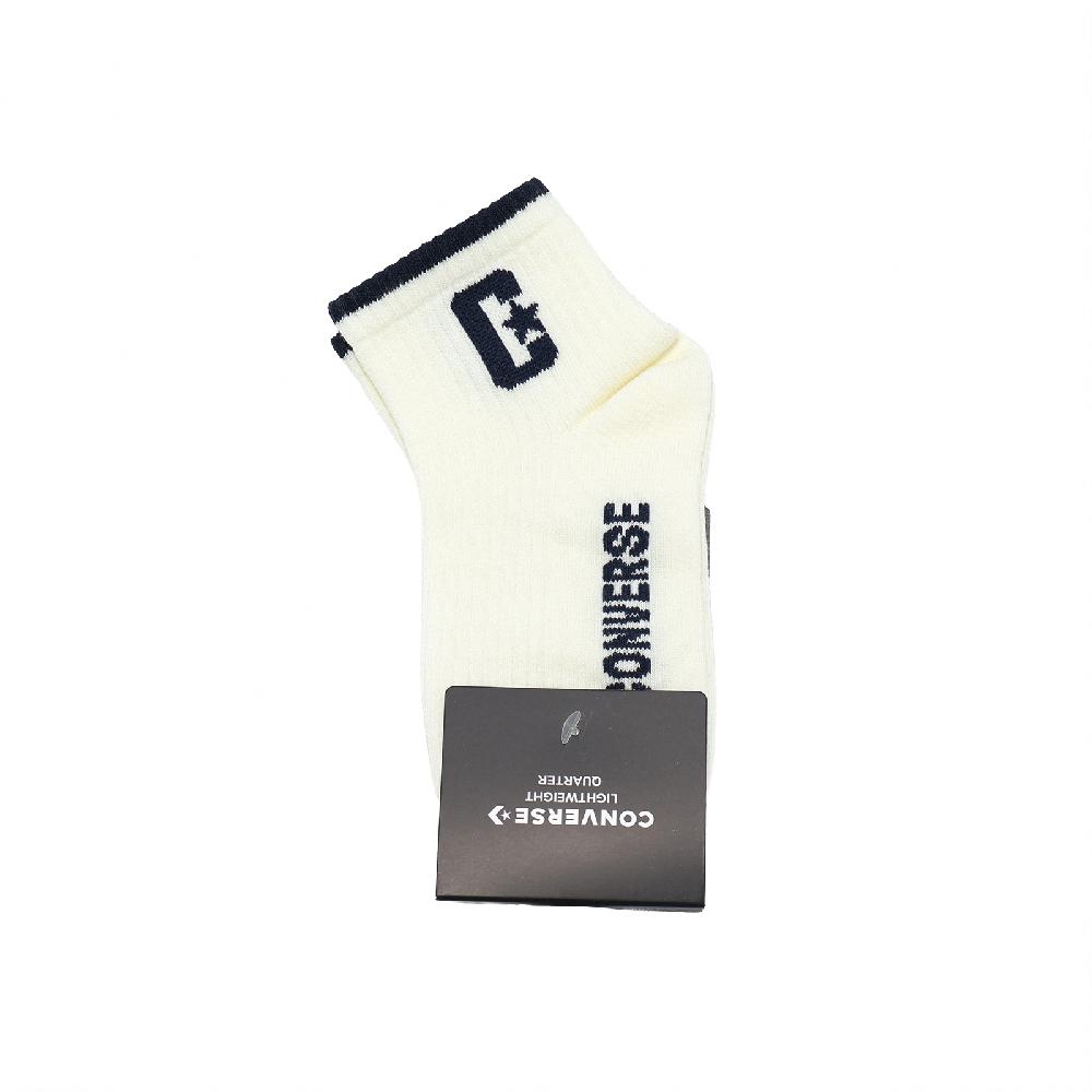 CONVERSE 匡威 休閒襪 Lightweight Quarter 中大童 古典白 童襪 短襪 襪子 CV2513007PS001