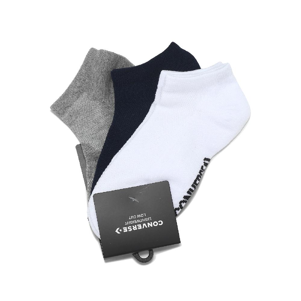 CONVERSE 匡威 休閒襪 Lightweight Low-Cut 童襪 短襪 3雙入 CV2613085GS003