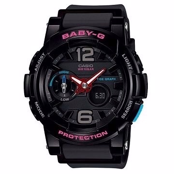 CASIO BABY-G 衝浪滑板極限運動數位錶BGA-180-1B