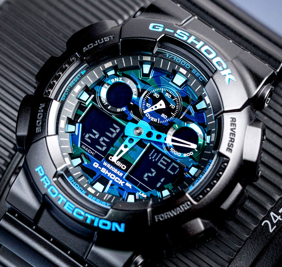 CASIO  G-SHOCK  GA-100CB