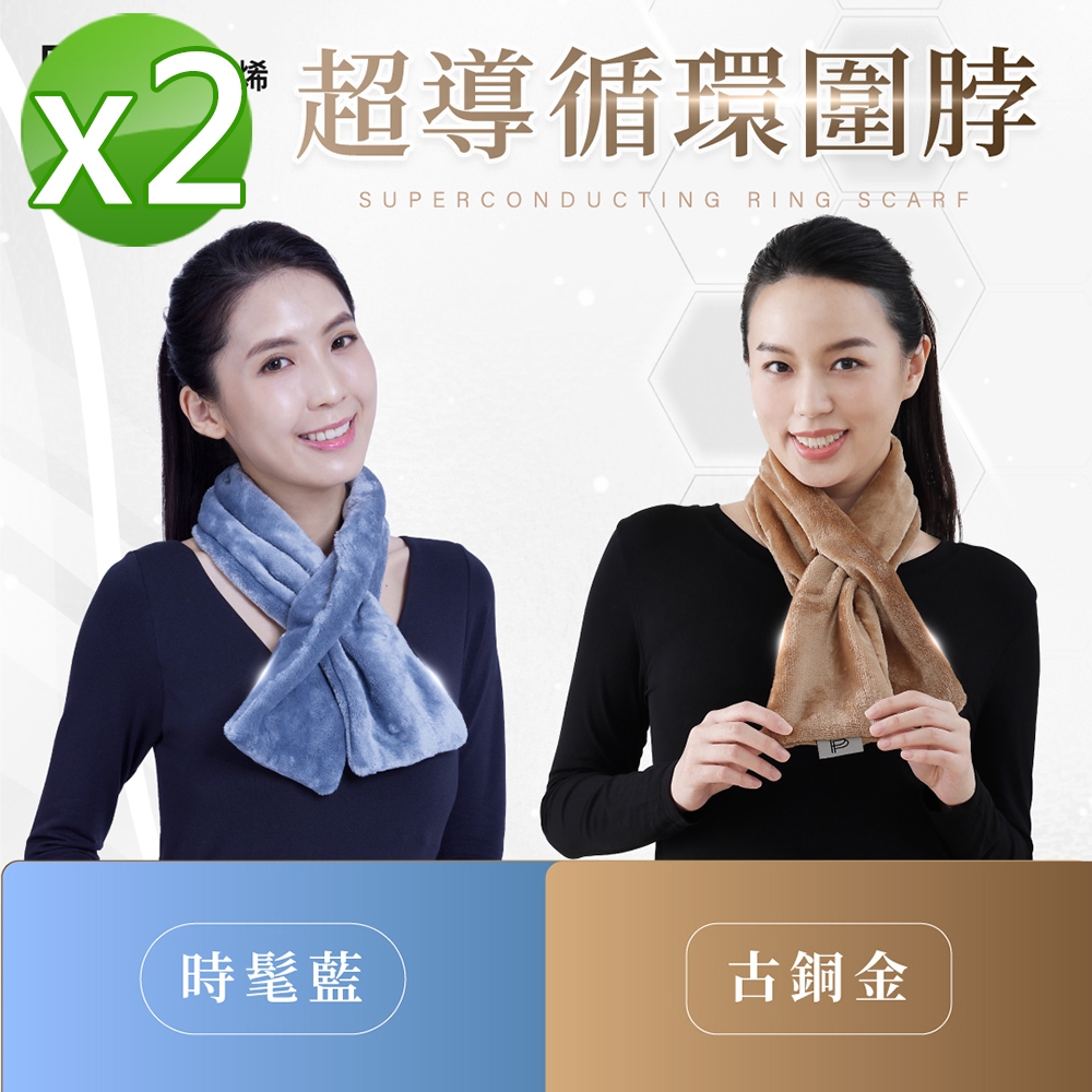 PP石墨烯 石墨烯循環修復圍脖2件