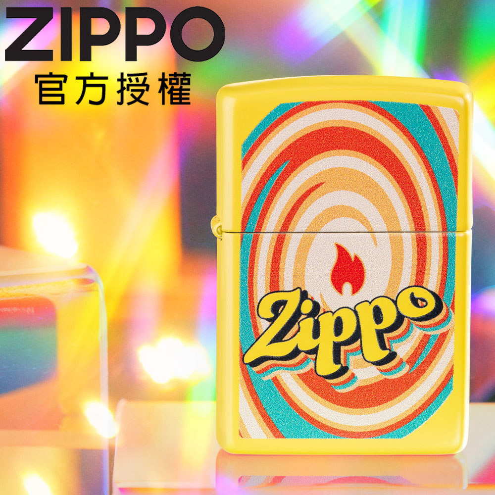 Zippo 【官方授權店】ZIPPO Swirls Design ZIPPO螺旋設計防風打火機