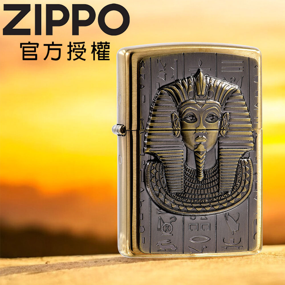 Zippo 【官方授權店】Pharaoh 法老王EU ver.全球限量防風打火機